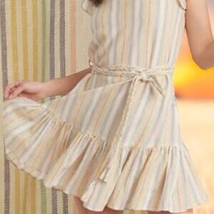 NWT Marine Layer Laney Mini Dress in Beachy Stripe Size Medium